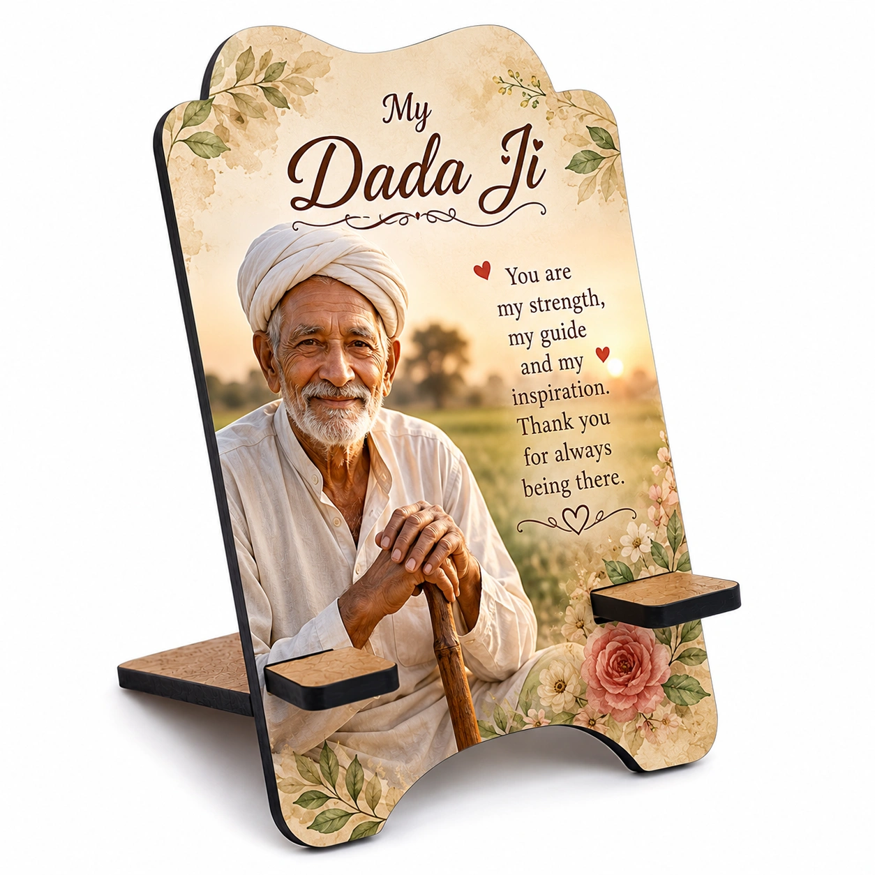 Dada Ji Mobile Photo Stand